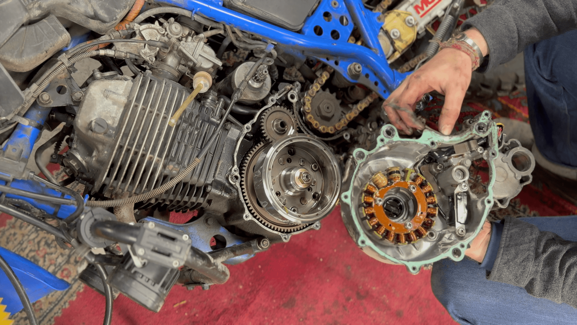 Entretien et réparation de la Yamaha 600 XTZ “Ténéré”